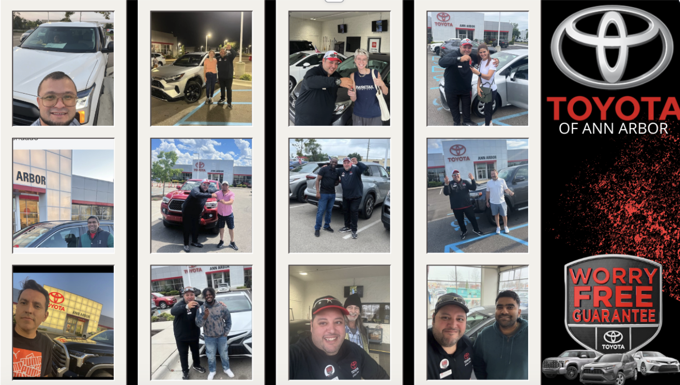 Clientes Toyota of Ann Arbor con Federico
